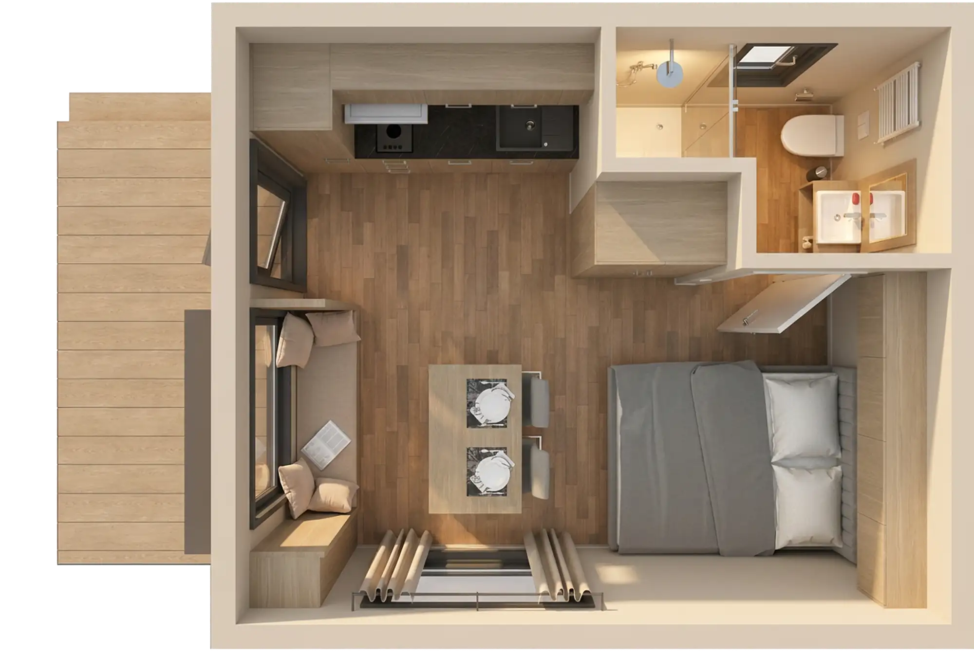 kopfmedia_silbersee-resort-celle_small-pod-couple-innen_grundriss_1